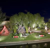 Christmas Riverbank Display - Holiday Cairns