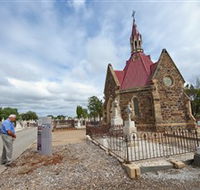 Beliefs Attitudes and Customs Interpretive Trail - West Terrace Cemetery - Holiday Cairns