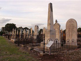 Trailblazing Women Interpretive Trail At West Terrace Cemetery - Holiday Cairns 2