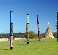 Maclean Tartan Power Poles - Holiday Cairns