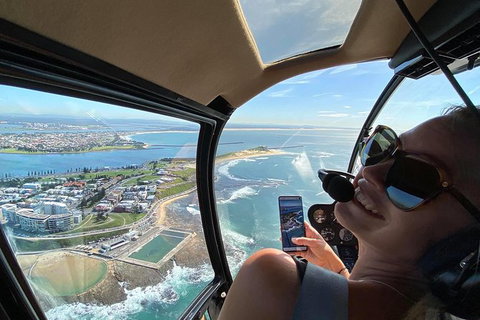25-30 Minute Newcastle & Macquarie Helicopter Shared Flight - Holiday Cairns 3