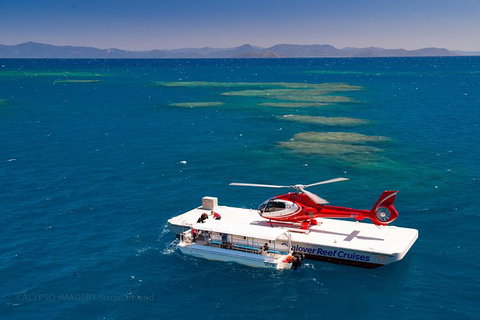 Scenic Helicopter Flight To Moore Reef And Return Snorkeling Cruise From Cairns - Holiday Cairns 0