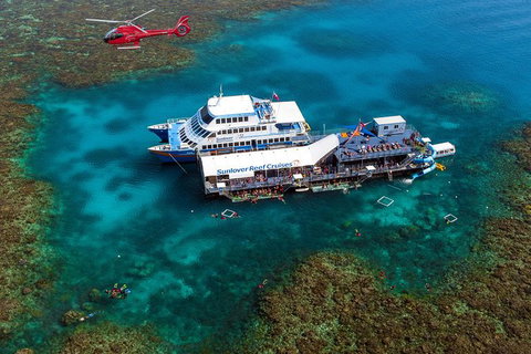 Scenic Helicopter Flight To Moore Reef And Return Snorkeling Cruise From Cairns - Holiday Cairns 2