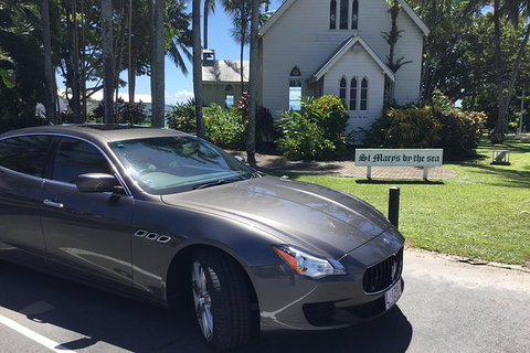 Maserati Quattroporte Limousine Transfer Cairns Airport To City - Holiday Cairns 2