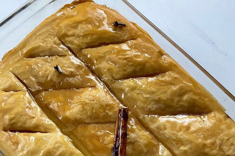 ONLINE CLASS Greek Galaktoboureko Cooking Class Melbourne - Holiday Cairns 4