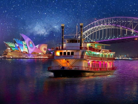 Vivid Sydney Dinner Cruise On Sydney Showboats - Holiday Cairns 0