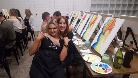 Paint And Sip Experience - Holiday Cairns 2