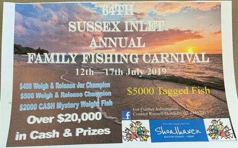The Sussex Inlet Annual Family Fishing Carnival - Holiday Cairns 0