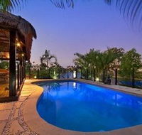 Bali Hut on Water - Holiday Cairns