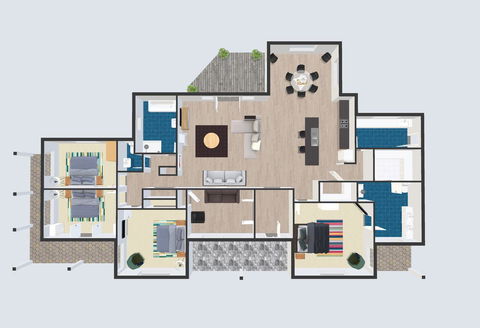 Grandview Accommodation - The Elm Tree Apartments - Holiday Cairns 32