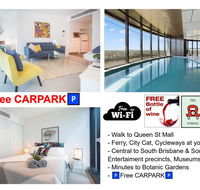 CBD Views-With FREE Wine Free-Carpark-Netflix-WiFi - Holiday Cairns