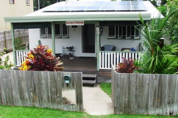 The Red Sparrow with Holiday Cairns