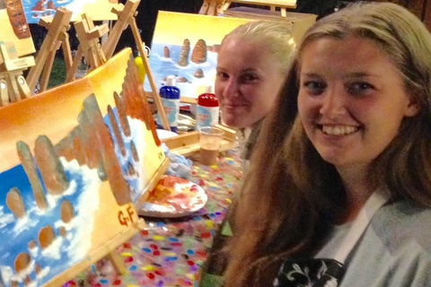 Friday Night 2 For 1 Paint And Sip Art Sessions - Holiday Cairns 0