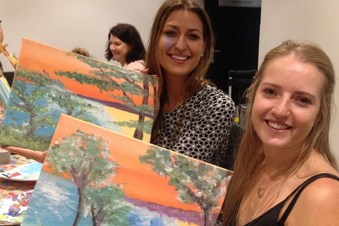 Friday Night 2 For 1 Paint And Sip Art Sessions - Holiday Cairns 4