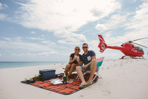 Private Helicopter Tour: Reef Island Snorkeling And Gourmet Picnic Lunch - Holiday Cairns 1