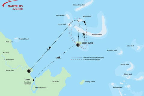 Fly To Green Island - Cruise Return - Holiday Cairns 0
