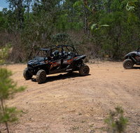Licence to Thrill offroad tour in Darwin 3 people in a 4 seater vehicle - Holiday Cairns