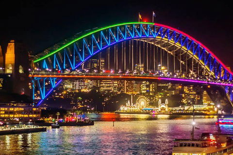Vivid 90-Minute Sydney Harbour Intimate Catamaran Cruise With Canapes - Holiday Cairns 0