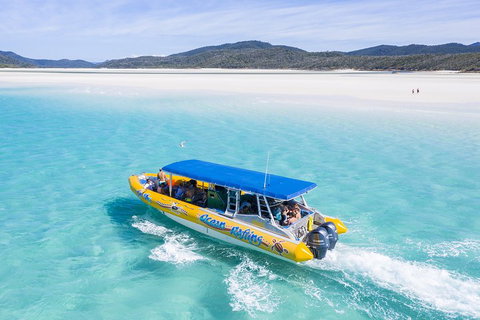 Great Barrier Reef Scenic Flight And Ocean Rafting Whitehaven Beach Day Trip - Holiday Cairns 5