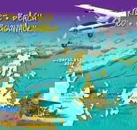 Scenic Flight - Great Barrier Reef Heart Reef Whitehaven Beach  Hill Inlet - Holiday Cairns